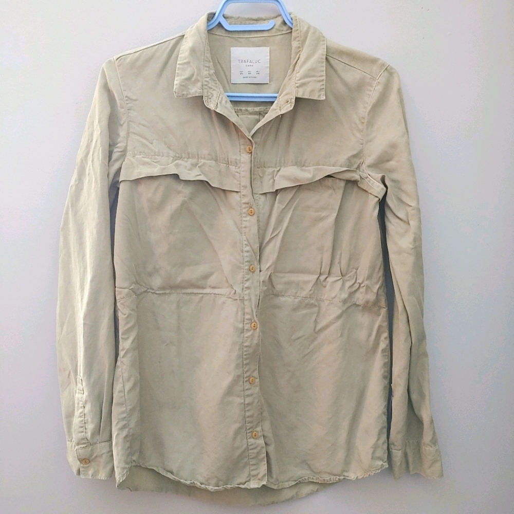 Zara button down shirt